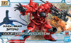 Gundam Model Kit HG 1/144 Gouf Crimson Custom - Bandai [Nieuw]