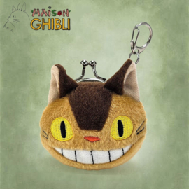 Studio Ghibli My Neighbor Totoro Funwari Mini Plush Coin Purse Cat Bus - Semic [Nieuw]
