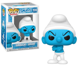 The Smurfs Funko Pop Grouchy Smurf #1518 [Pre-Order]