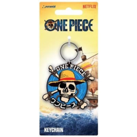 One Piece Live Action Sleutelhanger Straw Hat Crew - Pyramid [Nieuw]