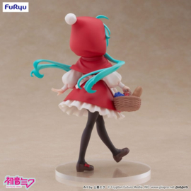 Hatsune Miku Desktop Fairy PVC Figure Hatsune Miku Little red riding hood Ver. 16 cm - Furyu [Nieuw]