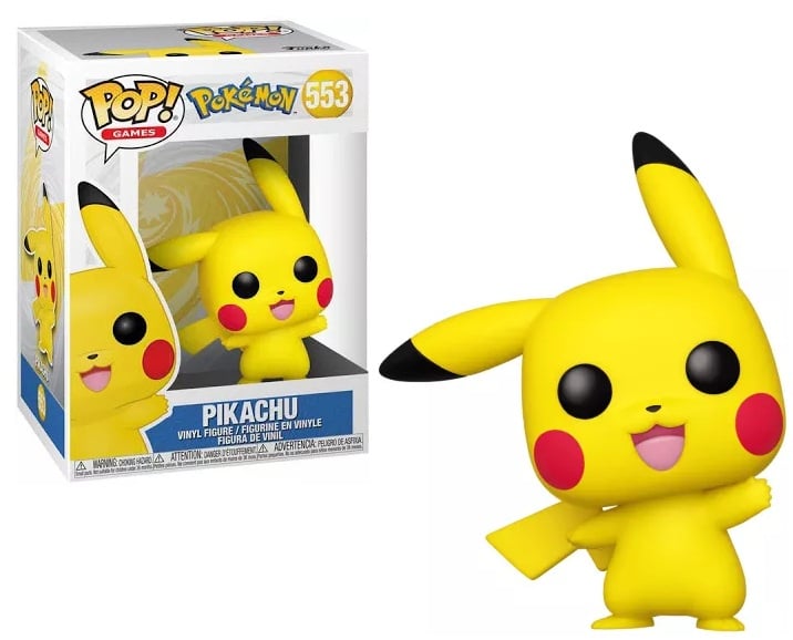 Pokemon Funko Pop Pikachu Waving #553 [Nieuw]
