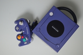 Gamecube Console Paars + 1 Controller