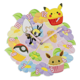 Pokemon Metal Wall Clock Pokemon Flower [Nieuw]