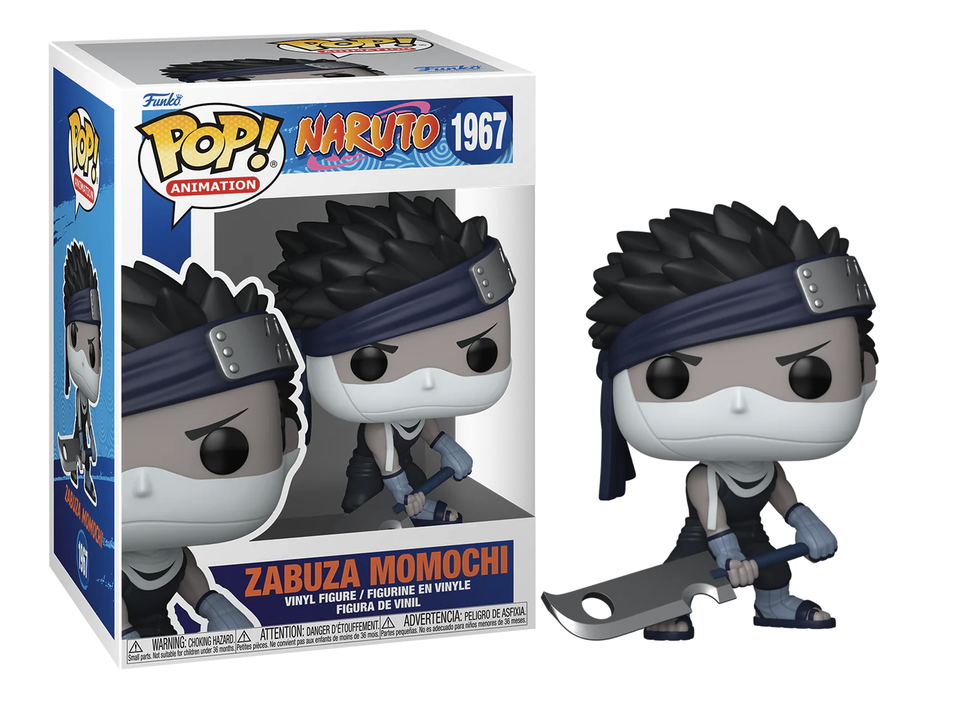 Naruto Classic Funko Pop Zabuza Mo #1967 [Nieuw]