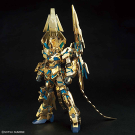 Gundam Model Kit HG 1/144 RX-0 Unicorn Gundam 03 Phenex (Destroy Mode) Narrative Ver. Gold Coating - Full Psycho-Frame Prototype Mobile Suit - Bandai [Nieuw]