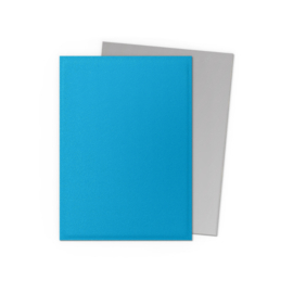 Dragon Shield Matte Dual Sky Blue & Silver Sleeves Standard Size (100) [Nieuw]