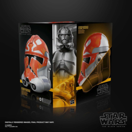 Star Wars The Clone Wars Electronic Helmet 332nd Ahsoka's Clone Trooper Black Series - Hasbro [Nieuw]