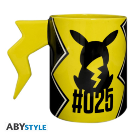 Pokemon Mok Pikachu Lightning bolt 3D 460 ML - ABYstyle [Nieuw]