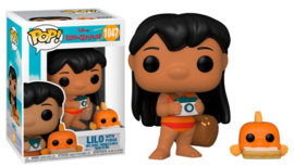 Disney Lilo & Stitch Funko Pop Lilo w/ Pudge #1047 [Nieuw]