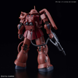 Gundam Model Kit HG 1/144 MS-06S Zaku II (Red Comet version) Principality Of Zeon Aznable's Mobile Suit - Bandai [Nieuw]