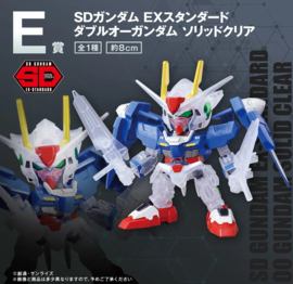 Gundam Model Kit SD Gundam EX-Standard 00 Gundam Clear Color Ichiban Kuji Prize - Banpresto [Nieuw] [Nieuw]
