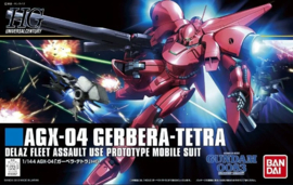 Gundam Model Kit HG 1/144 AGX-04 Gerbera-Tetra Delaz Fleet Assault Use Prototype Mobile Suit - Bandai [Nieuw]