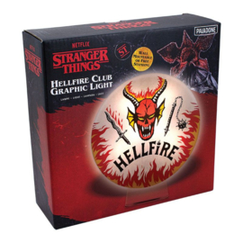 Stranger Things Lamp Hellfire Club Logo 20 cm - Paladone [Nieuw]