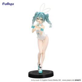 Hatsune Miku Figure Miku Rurudo White Color BiCute Bunnies Ver. 27 cm - Furyu [Nieuw]
