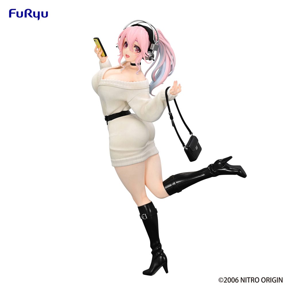 Super Sonico Figure Sonico Winter Memory Ver. Trio-Try-iT 21 cm - FuRyu [Nieuw]