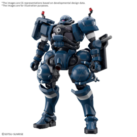 Gundam Model Kit HG 1/144 Police Zaku GQuuuuuuX Series - Bandai [Nieuw]