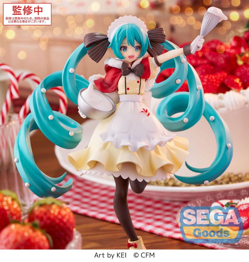 Hatsune Miku Figure Hatsune Miku Christmas 2025 Luminasta 20 cm - Sega [Nieuw]