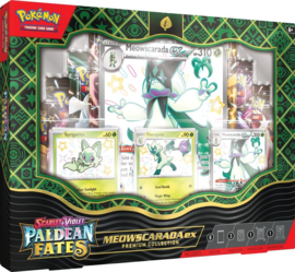 Pokemon TCG - Scarlet & Violet Paldean Fates Premium Collection (Shiny Meowscarada ex) [Nieuw]