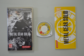 PSP Metal Gear Solid Peace Walker