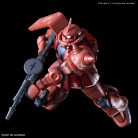 Gundam Model Kit HG 1/144 MS-06S Zaku II (Red Comet version) Principality Of Zeon Aznable's Mobile Suit - Bandai [Nieuw]