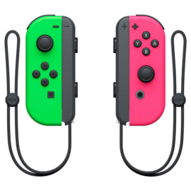 Nintendo Switch Joy-Con Controller Paar (Neon Green/Neon Pink) - Nintendo [Nieuw]