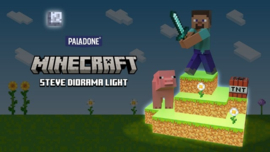 Minecraft Steve Diorama Light - Paladone [Nieuw]
