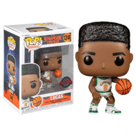 Stranger Things Funko Pop Lucas with Jersey Special Edition #1246 [Nieuw] [Nieuw]