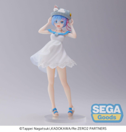 Re Zero Starting Life In Another World Figure Rem Nyatsu Day Luminasta 19 cm - Sega [Nieuw]