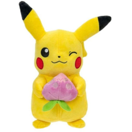 Pokemon Knuffel Pikachu with Pecha Berry Accy 20 cm - Boti [Nieuw]