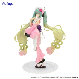 Hatsune Miku Figure Hatsune Miku Matcha Green Tea Parfait Cherry Blossom Exceed Creative 20 cm - Furyu [Pre-Order]