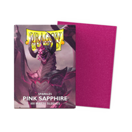 Dragon Shield Matte Pink Sapphire Sleeves Standard Size (100) [Nieuw]
