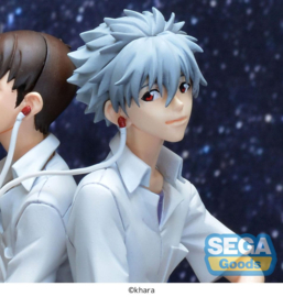 Rebuild of Evangelion Luminasta PVC Figure Shinji & Kaworu Evangelion: New Theatrical Edition Kaworu Ver. 17 cm - Sega [Nieuw]