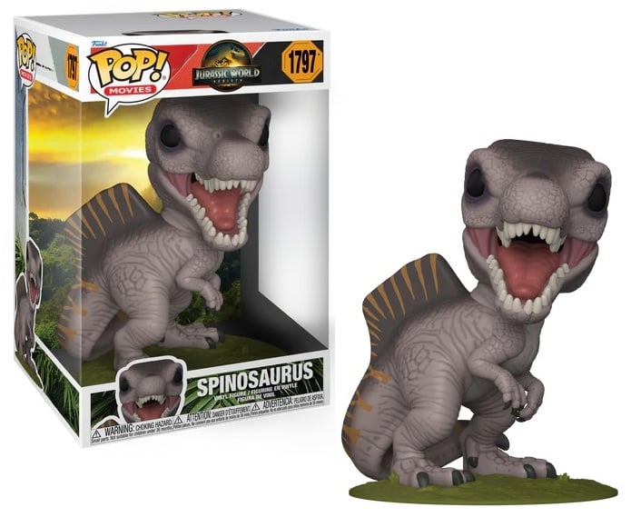 Jurassic World Rebirth Funko Pop Jumbo Spinosaurus 10" Super Sized #1797 [Pre-Order]