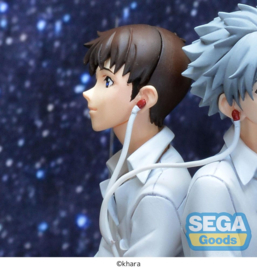 Rebuild of Evangelion Luminasta PVC Figure Shinji & Kaworu Evangelion: New Theatrical Edition Shinji Ver. 17 cm - Sega [Nieuw]