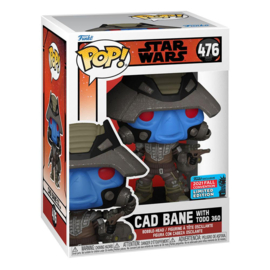 Star Wars The Book Of Boba Fett Funko Pop Cad Bane with Todo 360 2021 Fall Convention Limited Edition #476 [Nieuw]