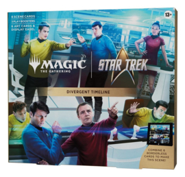 Magic the Gathering Star Trek Scene Box Divergent Timeline (incl. 3 play boosters) [Pre-Order]