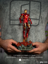 Marvel The Infinity Saga Figure Iron Man Battle NY 1/10 Scale - Iron Studios [Nieuw]