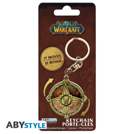 World of Warcraft Moving Sleutelhanger Azeroth's Compass - ABYstyle [Nieuw]