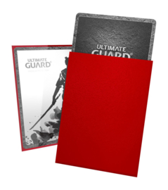 Katana Sleeves Standard Size (100) - Red - Ultimate Guard [Nieuw]