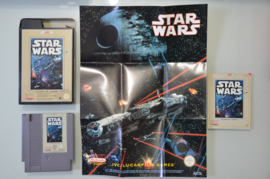 NES Star Wars + Poster [Compleet]