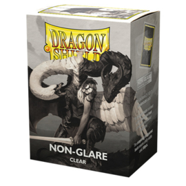 Dragon Shield Non Glare Matte Clear Sleeves Standard Size (100) [Nieuw]