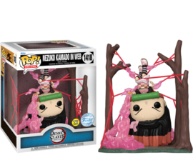 Demon Slayer Funko Pop Deluxe Nezuko In Web (GITD) #1418 [Nieuw]