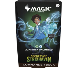Magic The Gathering - Secrets of Strixhaven Commander Deck: Quandrix Unlimited [Pre-Order]
