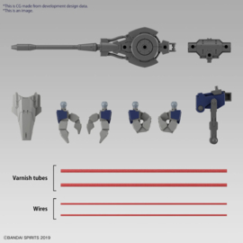 30mm Model Kit eEXM GIG-R01 Provedel [Type-Rex 01] - Bandai [Nieuw]