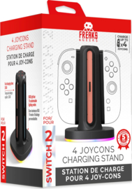 Charging station for 4 Joy-Cons Nintendo Switch 2 controllers - Freaks And Geeks [Nieuw]