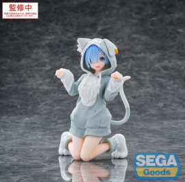 Re:Zero Starting Life in Another World Yumemirize PVC Figure Rem Mofumofu Pack 11 cm - Sega [Nieuw]