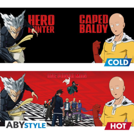 One Punch Man Heat Change Mok Saitama & Garou 460ml - ABYstyle [Nieuw]