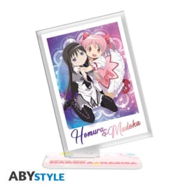 Puella Magi Madoka Magica Acrylic Stand Madoka & Homura - ABYstyle [Nieuw]