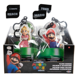 The Super Mario Bros Movie Sleutelhanger Knuffel 8 cm Assortment (12) - Jakks Pacific  [Nieuw]